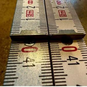 porównanie drukowanych miar drewnianych